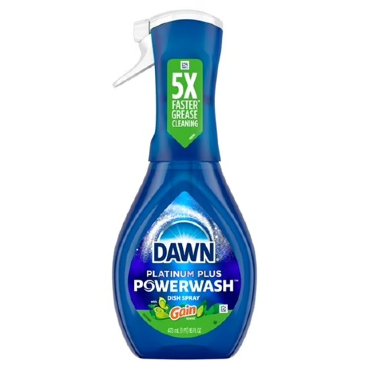 Dawn Powerwash Spray, Dish Soap, Dishwashing Liquid, Gain Original, 1 Starter Kit, 16 Fl Oz