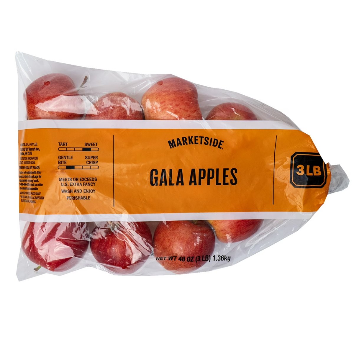 Fresh Gala Apples 3 lb Bag