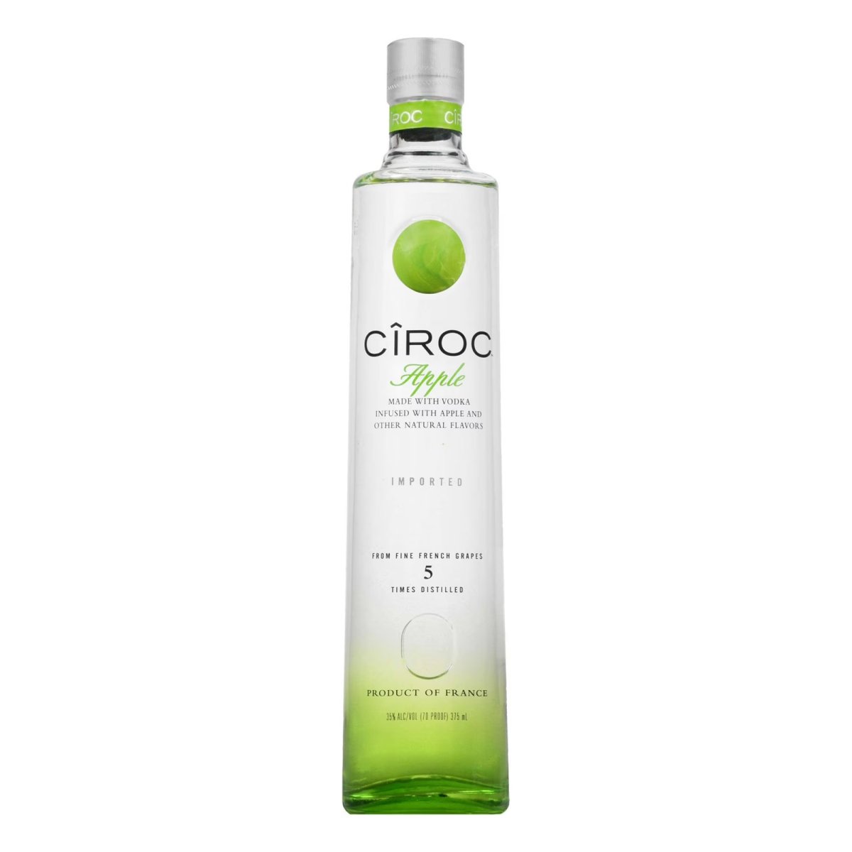 CIROC Apple (Made with Naturally Flavored Vodka), 375 mL, 35% Adv