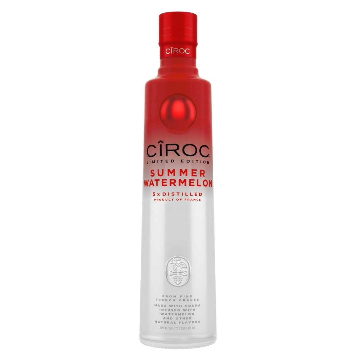 CIROC Limited Edition Summer Watermelon (Made with Naturally Flavored Vodka), 375 mL, 35% ABV