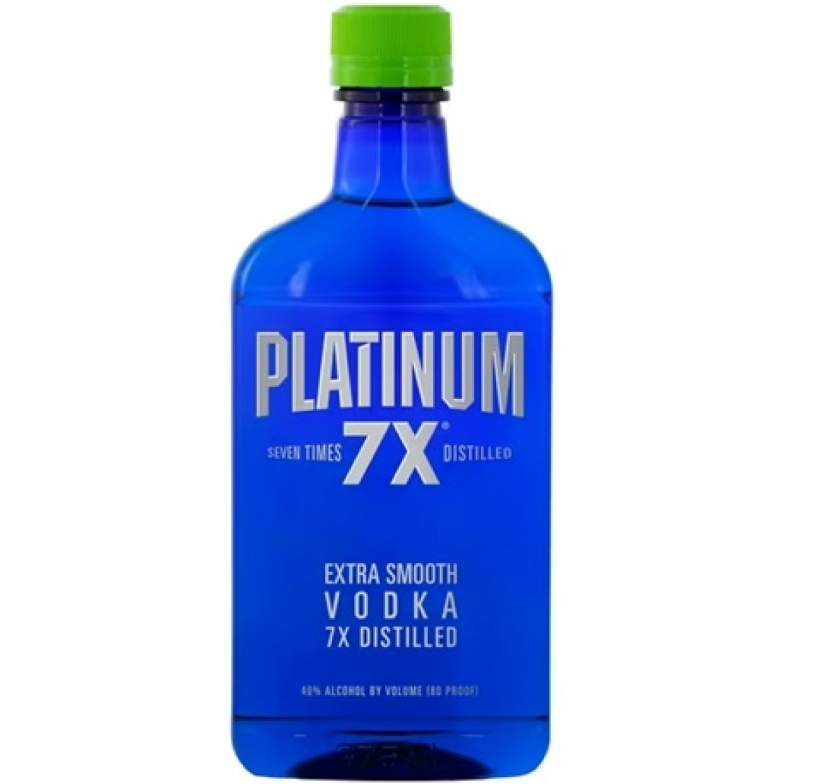 Platinum 7X Vodka Seven Times Distilled Extra Smooth, 375 ml 80 Degrees