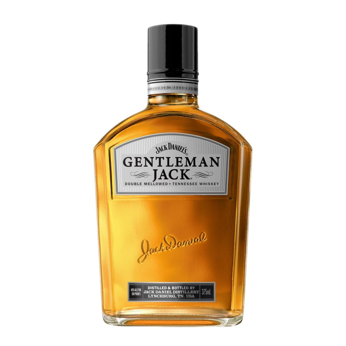 Jack Daniel's Tennessee Gentleman Jack Whiskey, 375ml Bottle, 80 Proof