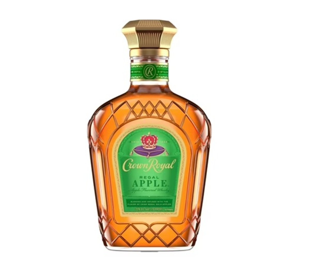 Crown Royal Regal Apple Sabor Whisky, 375 mL, 35% ABV
