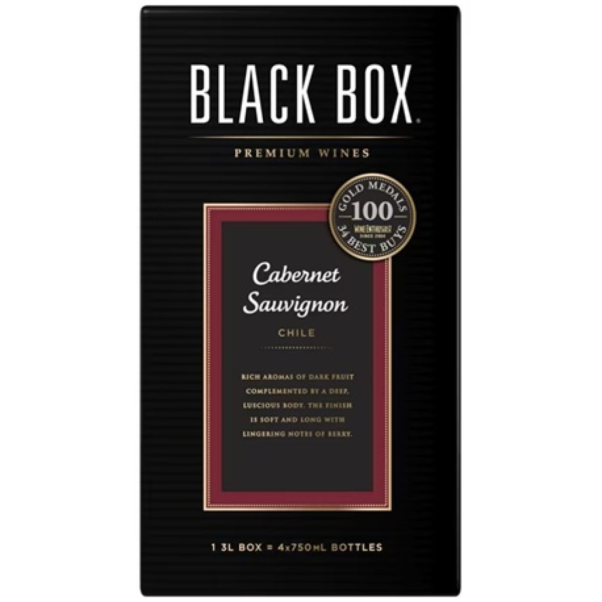 Black Box Cabernet Sauvignon Red Wine, 3L Box, 13.5% ABV