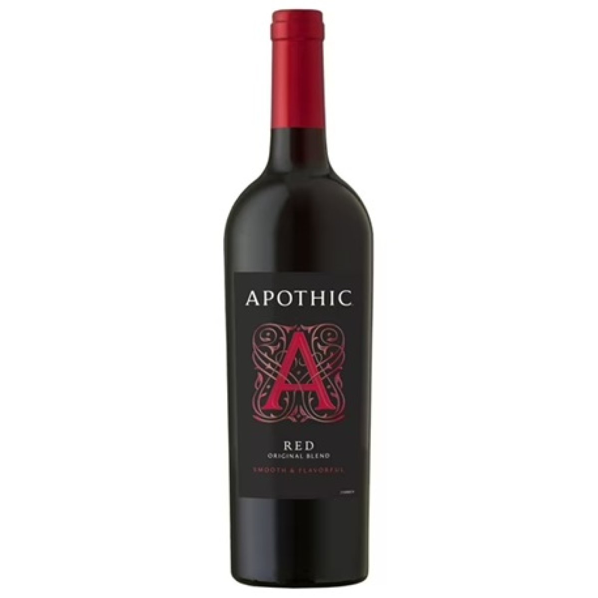 Apothic Red Blend Wine, California, Glass Bottle 750ml 13.5% ABV