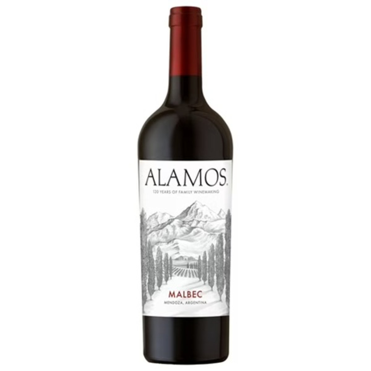 Alamos Malbec Red Wine 750ml Bottle