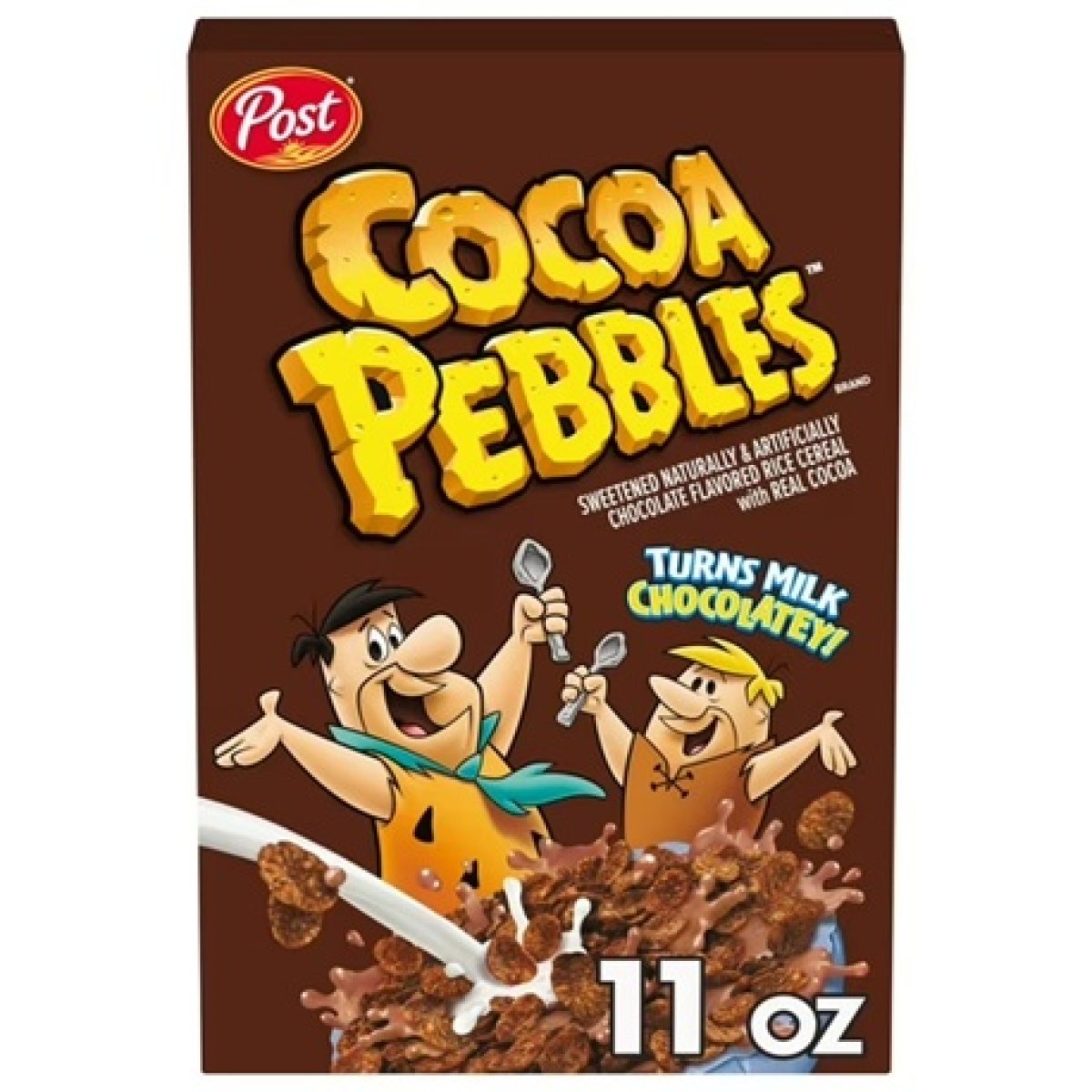 Post Cereal Cocoa Pebbles, Original, Crunchy, 11 oz Box