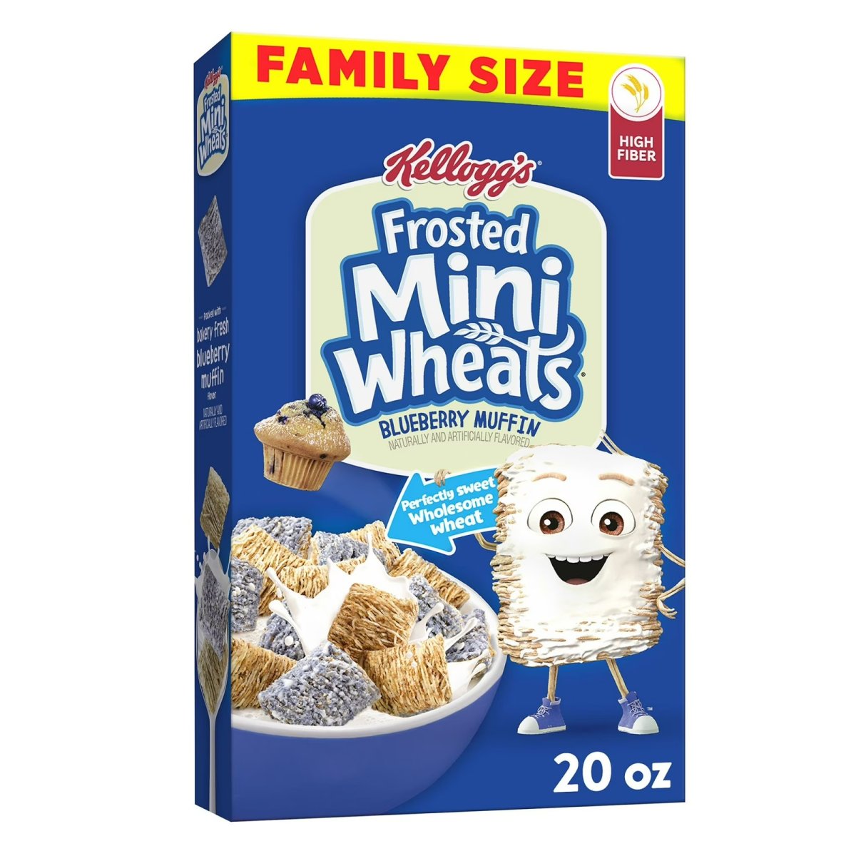 Kellogg's Mini-Wheats Cereal Blueberry Muffin 20oz