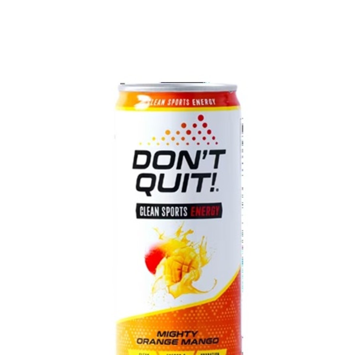 Don't Quit Clean Energy Plus Powerful Hydration Mango Orange 12oz