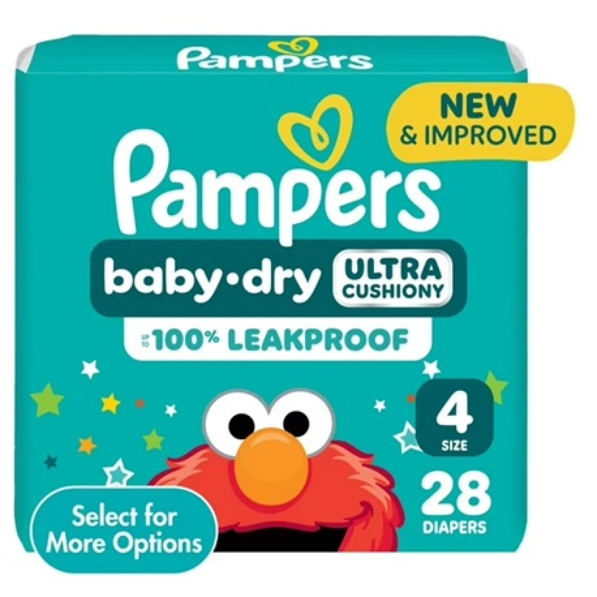 Pampers Baby Dry Diapers Size 4, 28 Units (Select to See More Options)