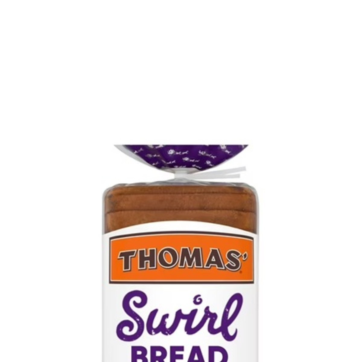 Thomas' Cinnamon Raisin Swirl Bread, 16 oz, Cinnamon Bread, Bag