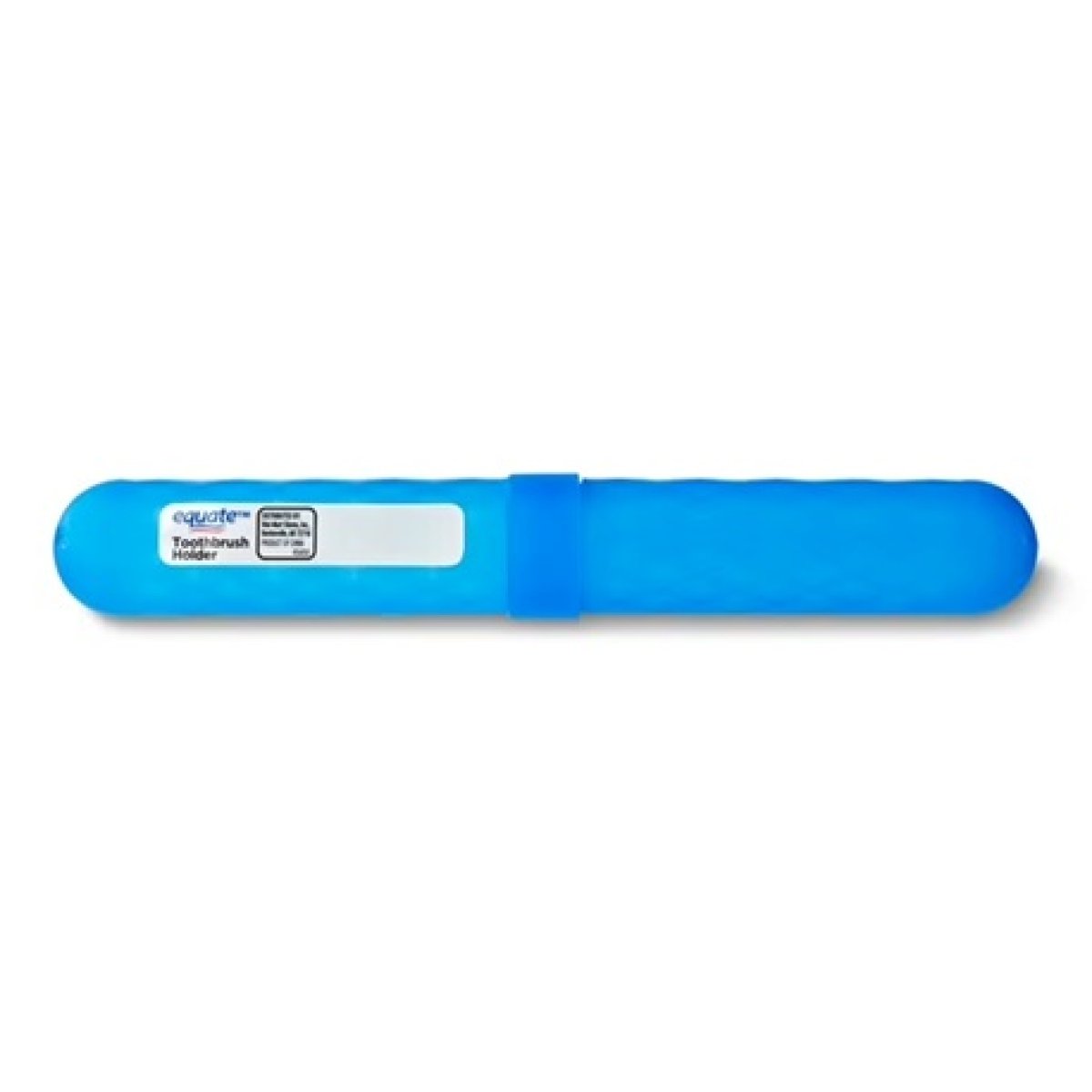 Equate Adult Size Plastic Toothbrush Holder for Travel, Color May Vary