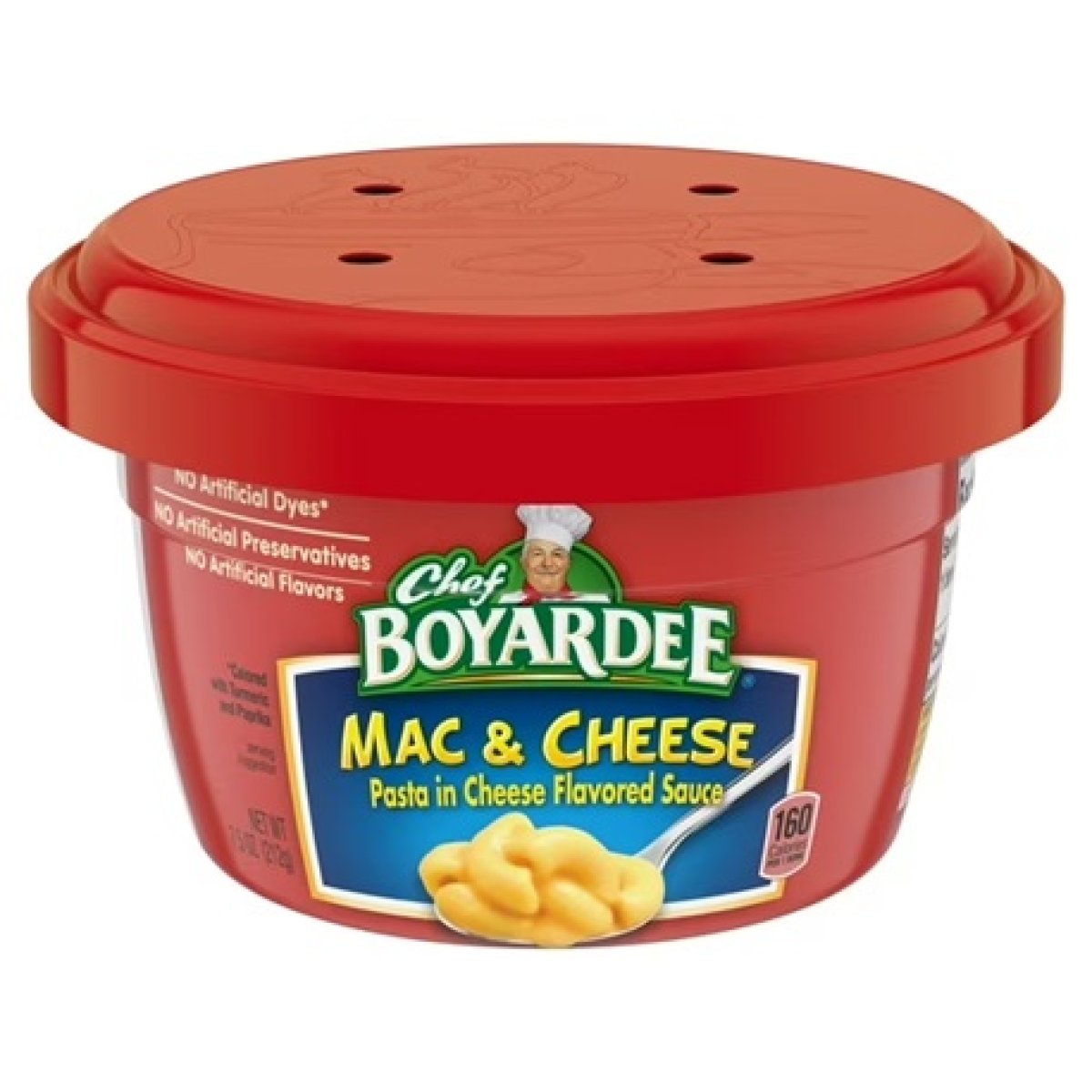 Chef Boyardee Macaroni and Cheese, Microwaveable Meal, 7.5 oz. Bowl