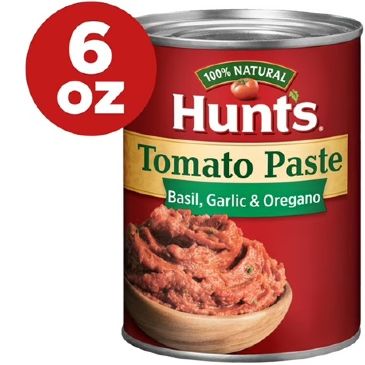 Hunt Tomato Paste with Basil, Garlic and Oregano, Perfect for Chili and Soups, 6 oz. Can