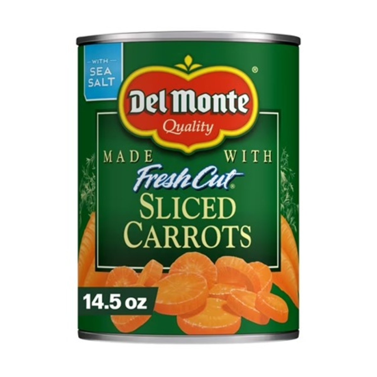 Del Monte Sliced ​​Carrots Canned Vegetables, 14.5 oz Can