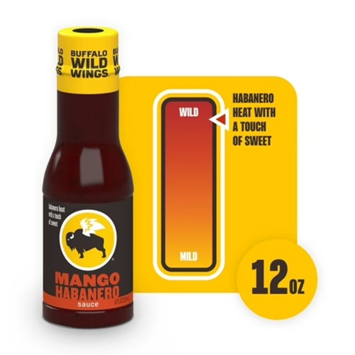 Buffalo Wild Wings Mango and Habanero Salsa 12 fl. oz.