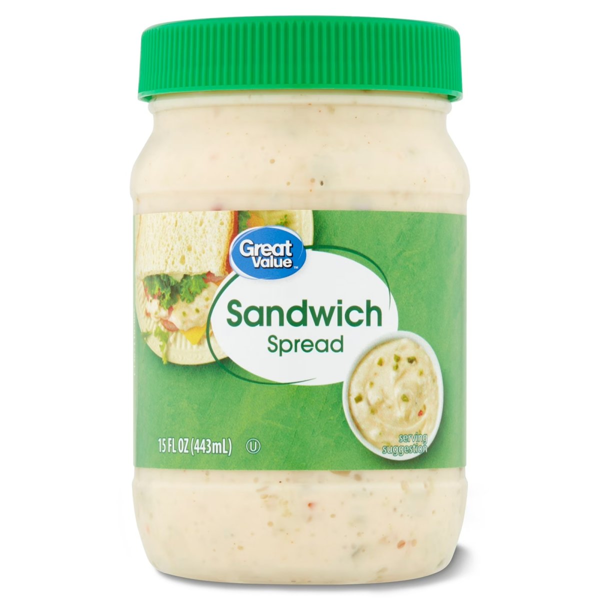 Great Value Sandwich Spread 15 fl oz Jar