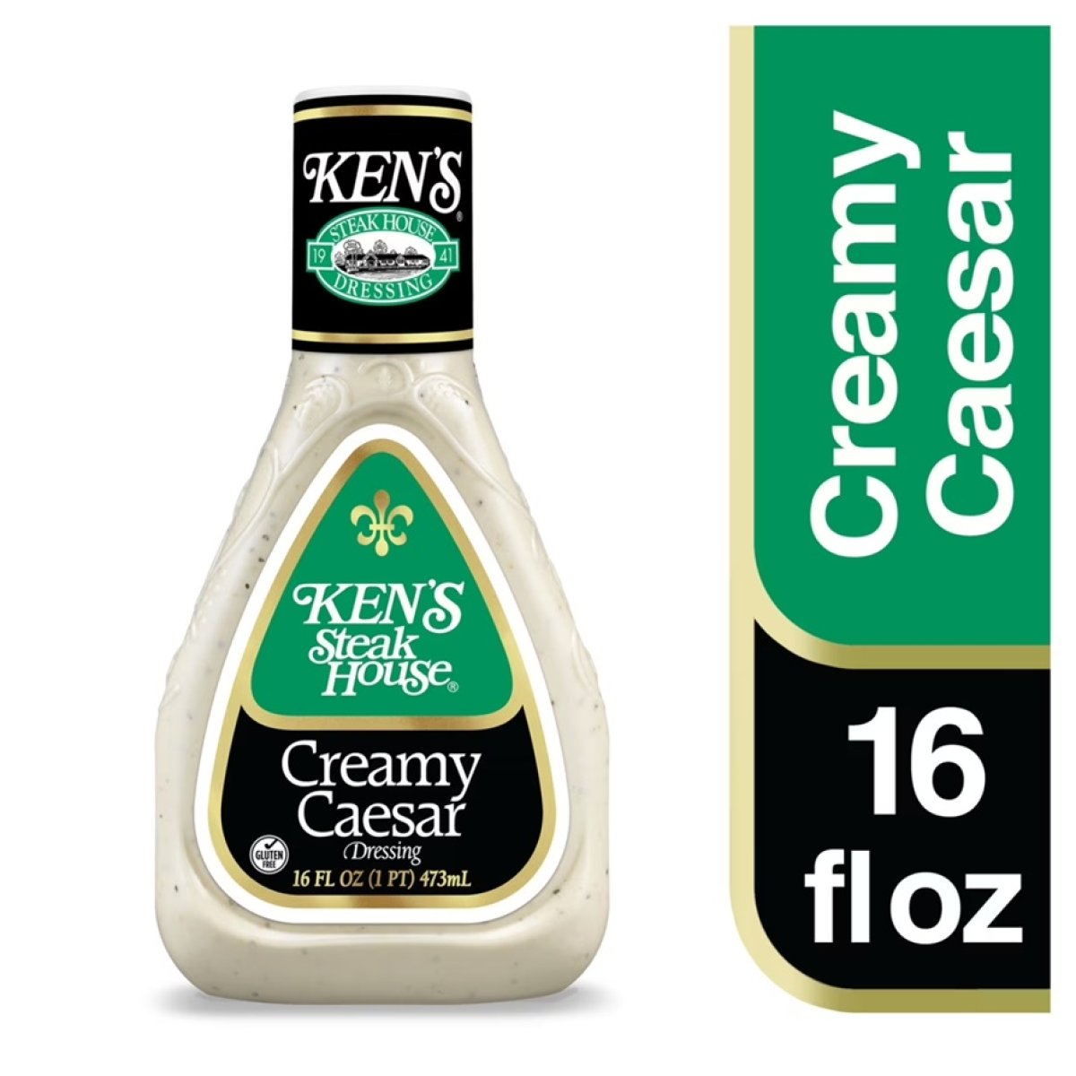 Ken's Steak House Creamy Caesar Salad Dressing 16 fl oz