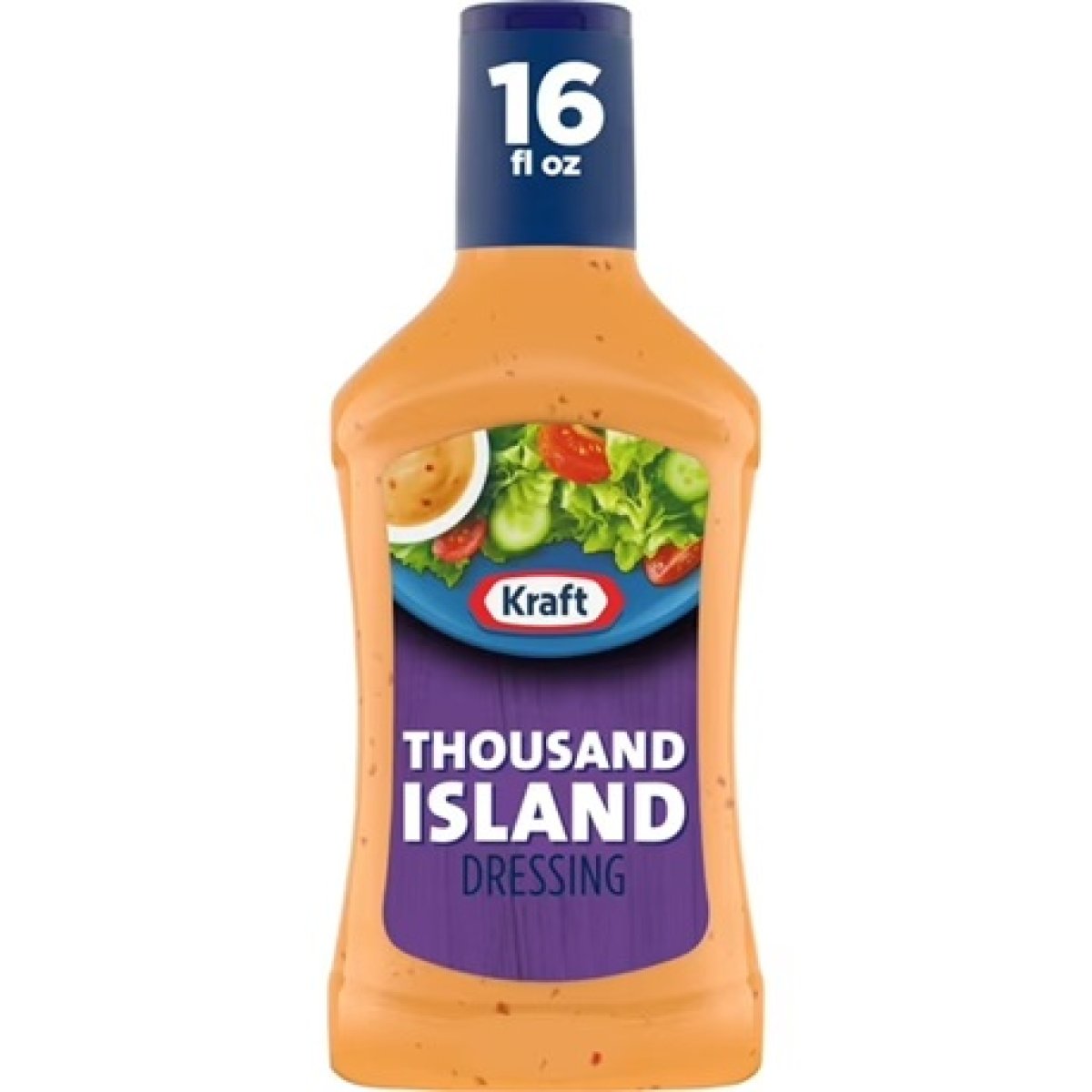Kraft Mil Island Dressing, 16 fl oz Bottle