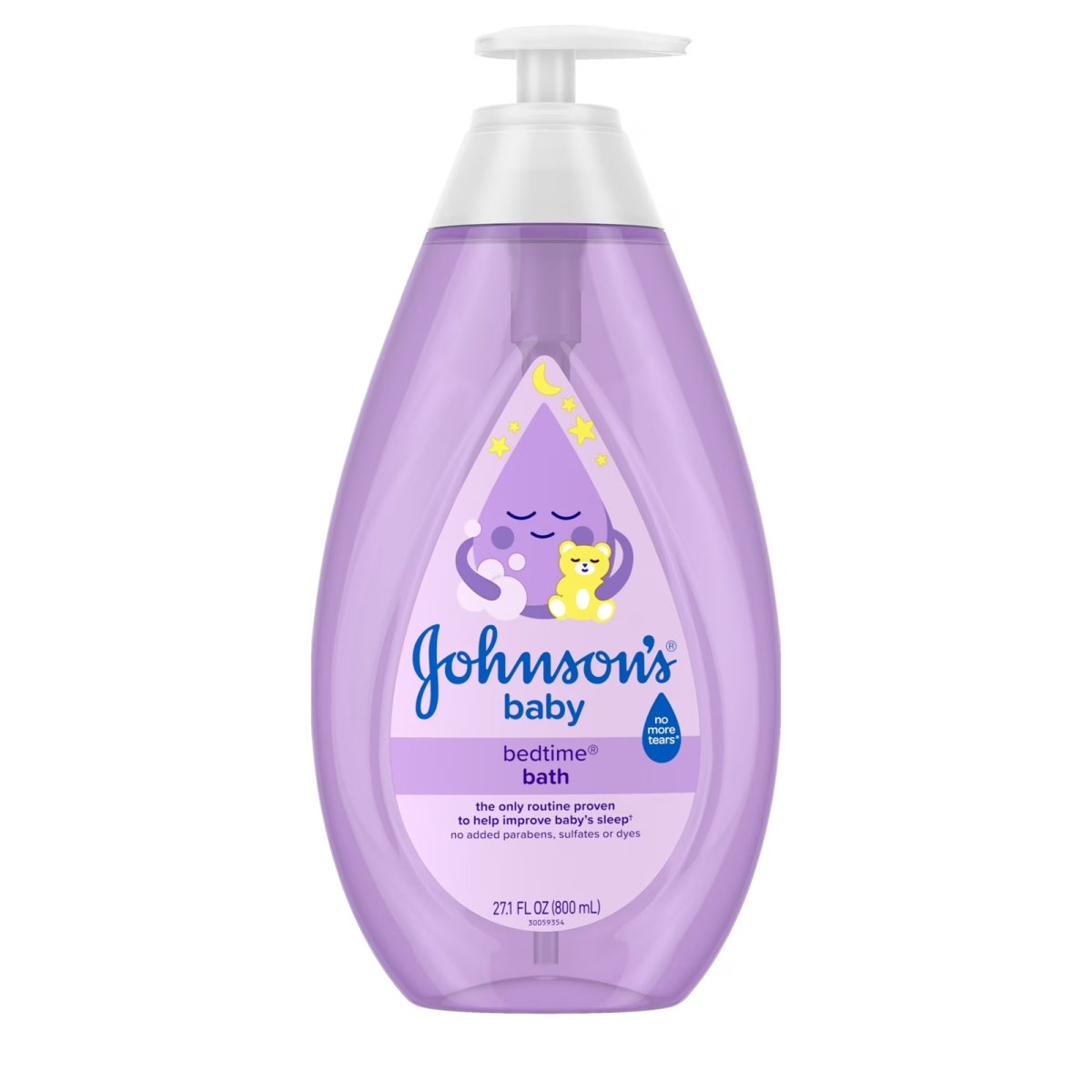 Johnson's Tear-Free Bedtime Baby Bath, Soothing Aromas, 27.1 fl. oz