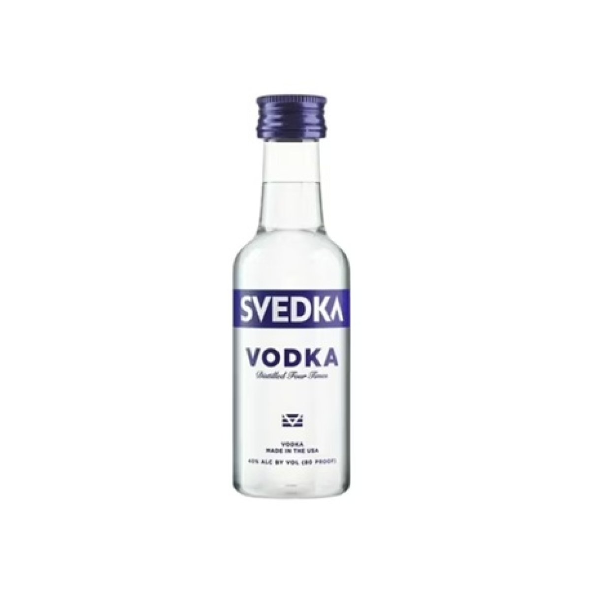 Svedka Vodka Mini Bottles – 50ml x Pack of 12