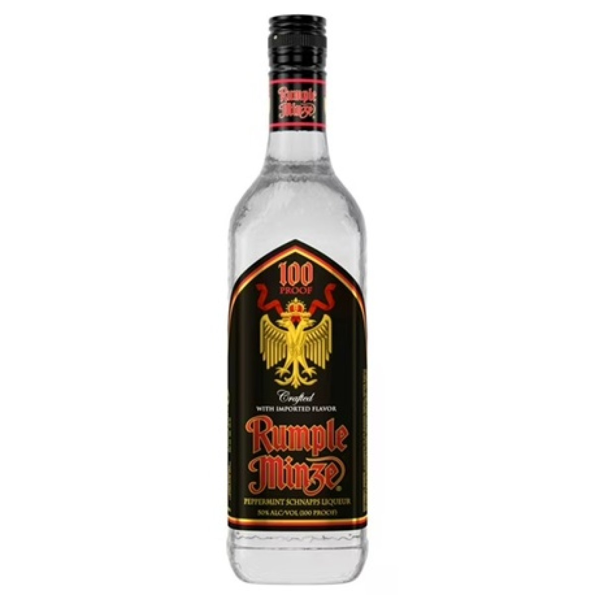 Rumple Minze Mint Schnapps 750 mL, 50% Adv