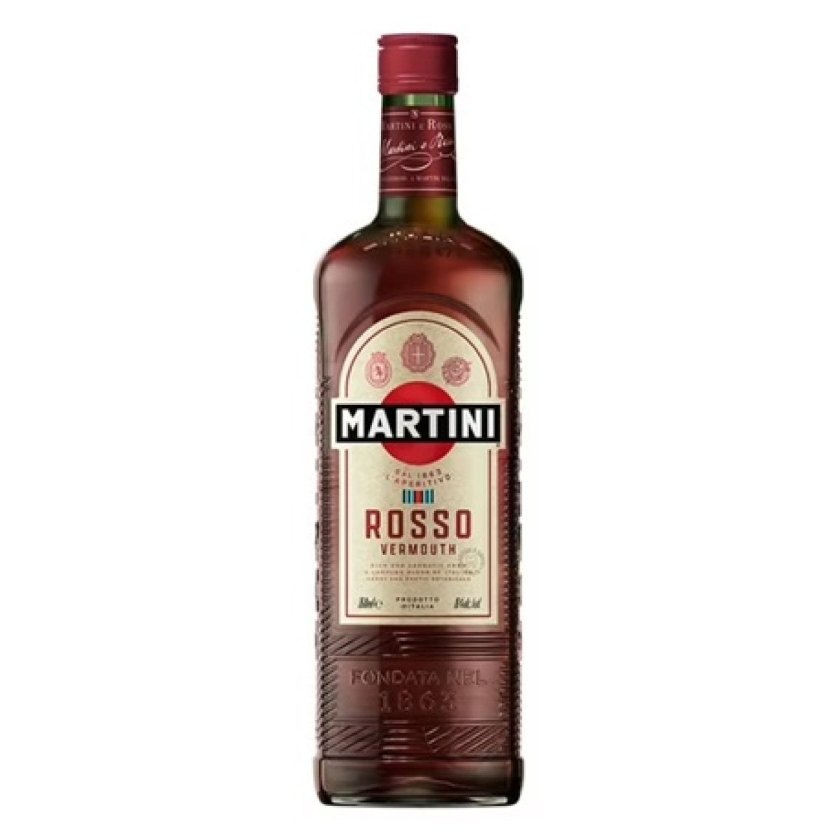 MARTINI & ROSSI Italian Vermouth Cocktail Mixer, 750ml Bottle, 15.0% ABV