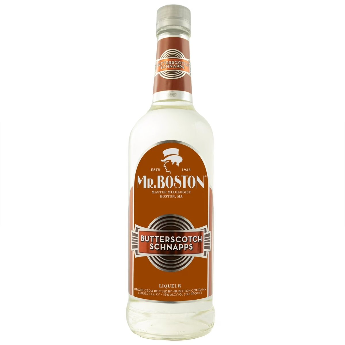 Mr. Boston Butterscotch Schnapps Liqueur, 750 ml, 15% Alcohol, Cocktail Mixers
