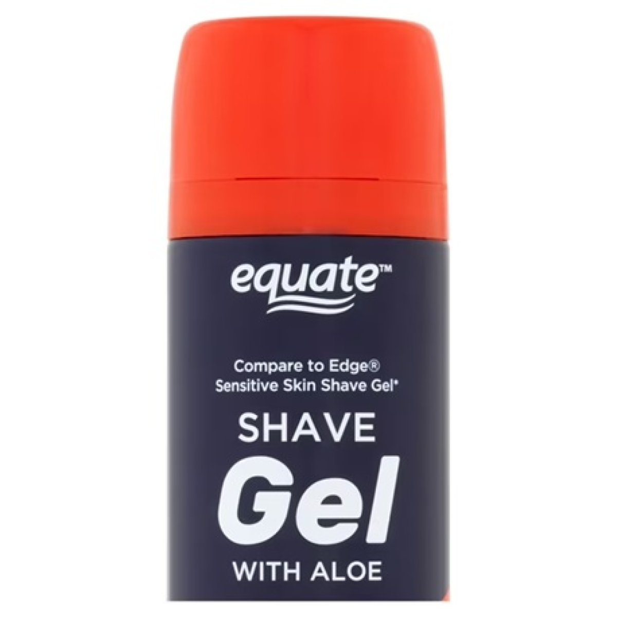 Equate Sensitive Skin Shaving Gel with Aloe, 7 oz, Compared to Edge Sensitive Skin Shaving Gel