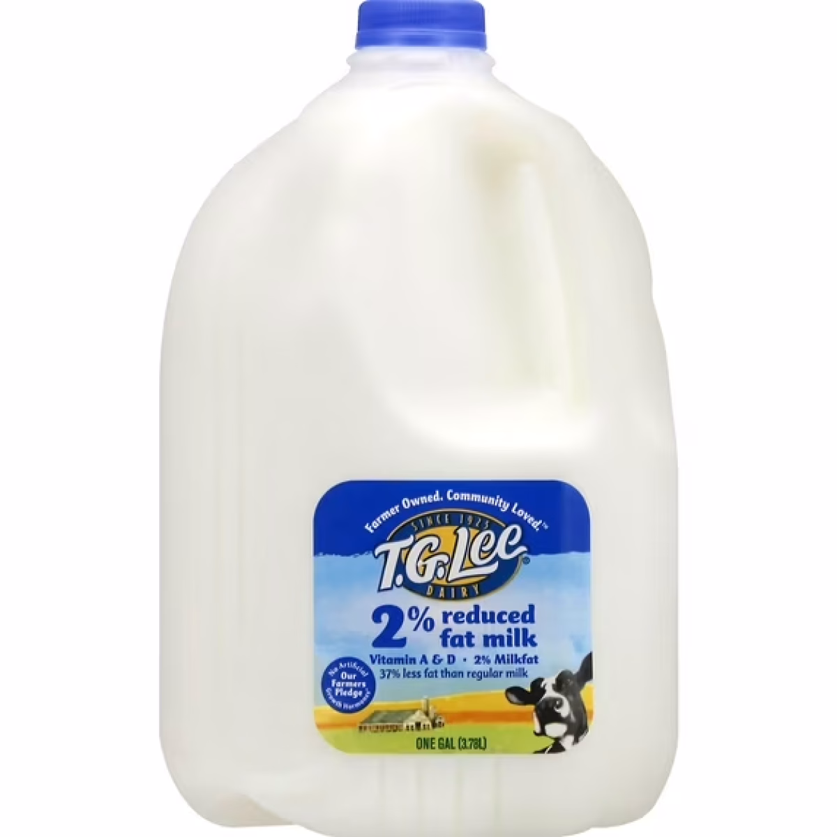 T.G. Lee 2% Reduced Fat Milk - 128 fl oz