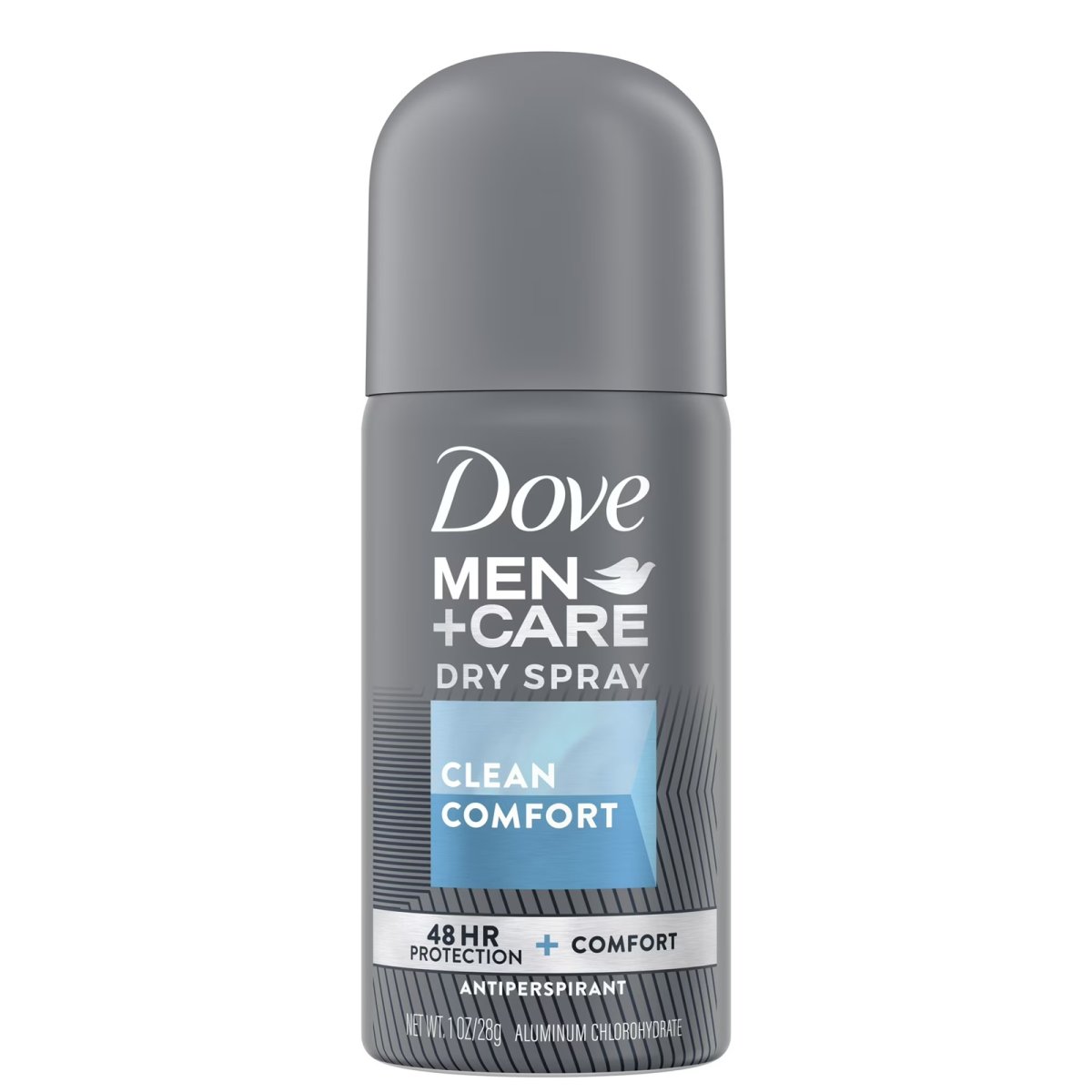 Dove Men+Care Clean Comfort Dry Spray Antiperspirant Deodorant, 1 oz