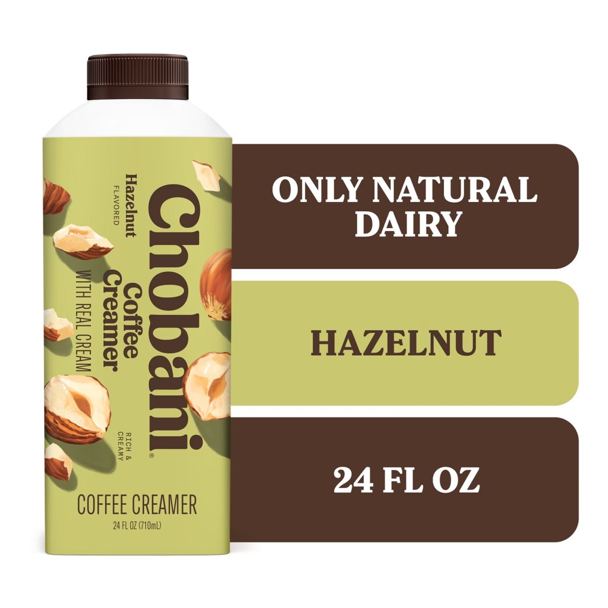 Chobani Hazelnut Dairy Coffee Creamer 24 fl oz