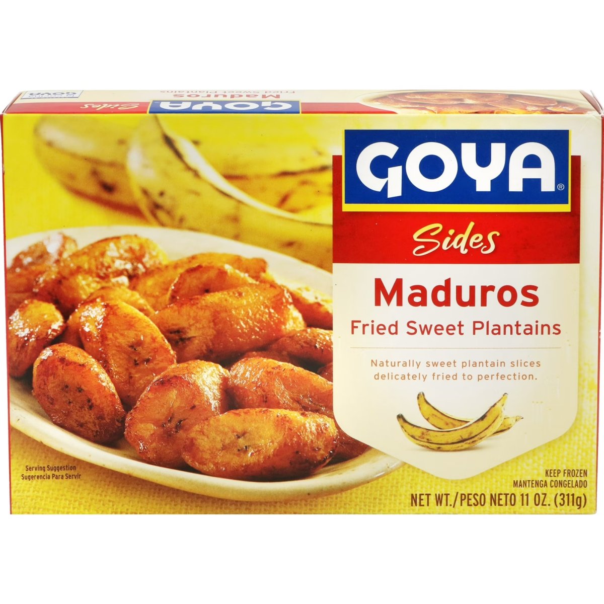 GOYA Frozen Ripe Plantains, 11 oz Box