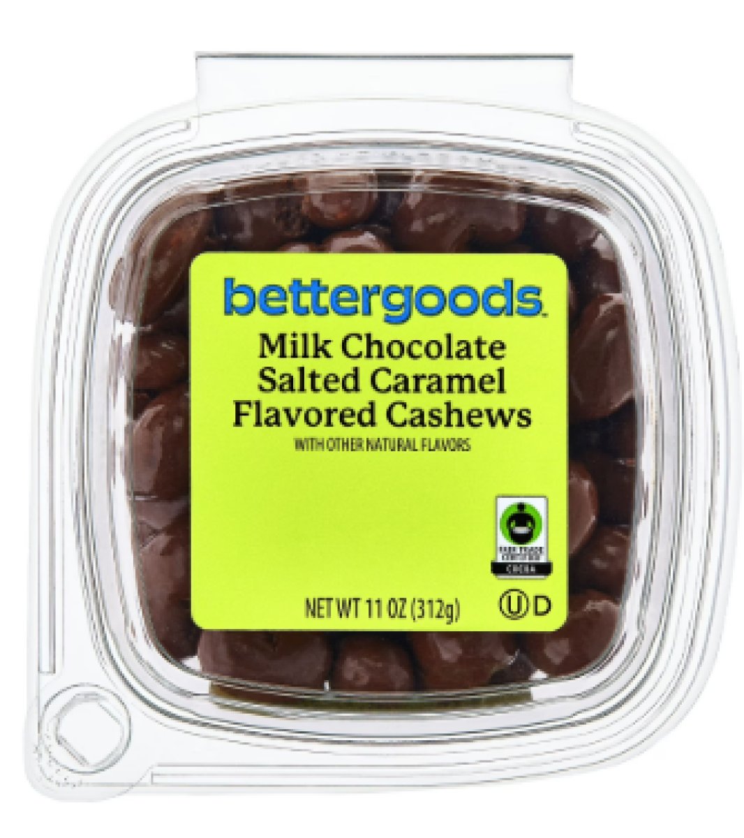 bettergoods Cashew Nuts with Salted Caramel and Milk Chocolate Flavor, 11 oz
