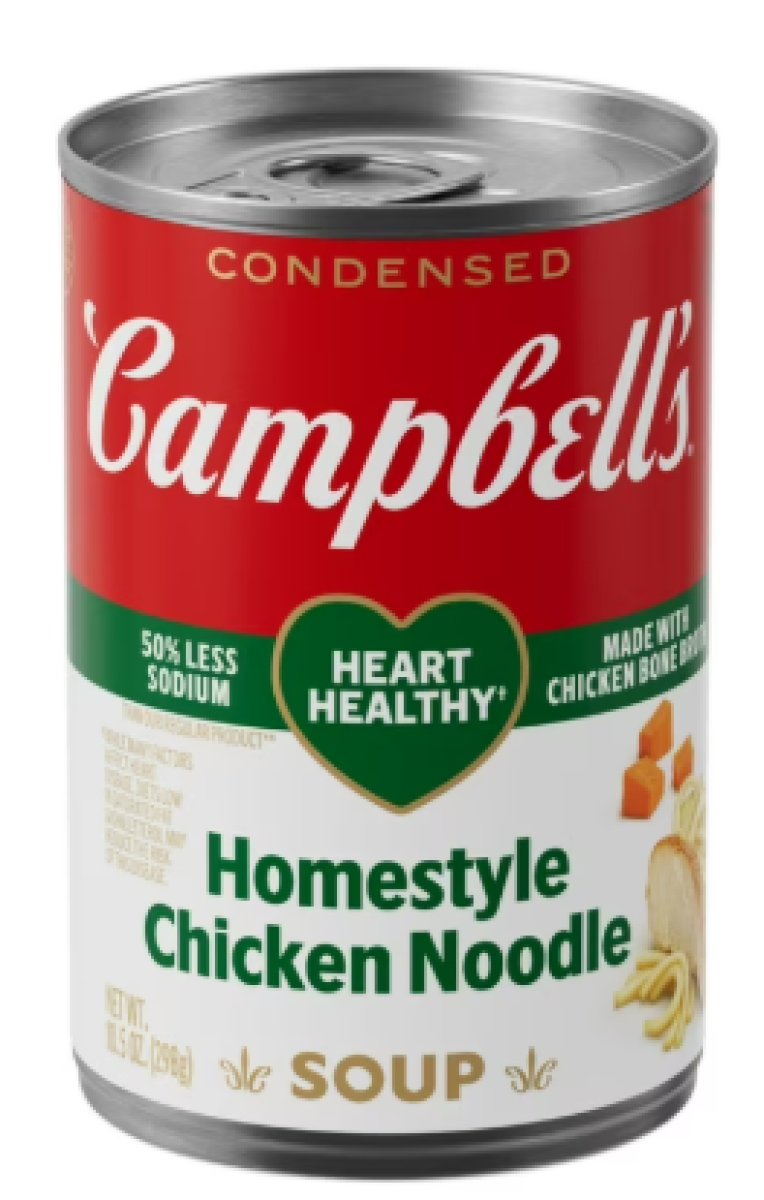 Campbell's Condensed Heart-Healthy Homemade Chicken Noodle Soup 10.5 oz Can
