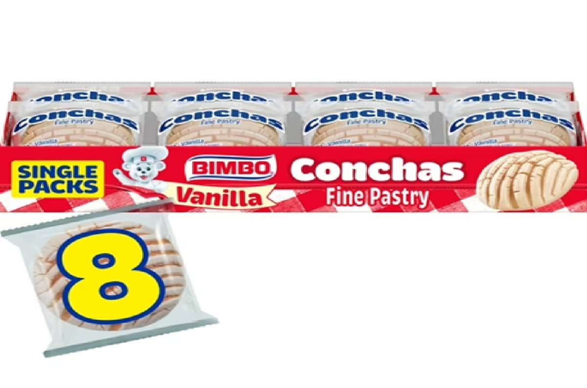 Bimbo Vanilla Pastry Shells, 8 packs, Pastries, 16.96 oz Box