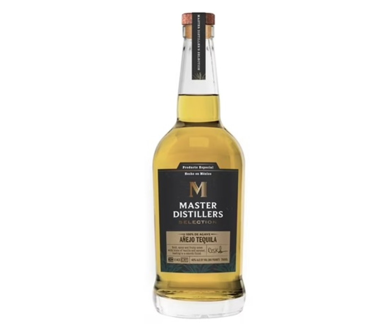 Masters Tequila Añejo Distiller 750 ml, 80 Degrees