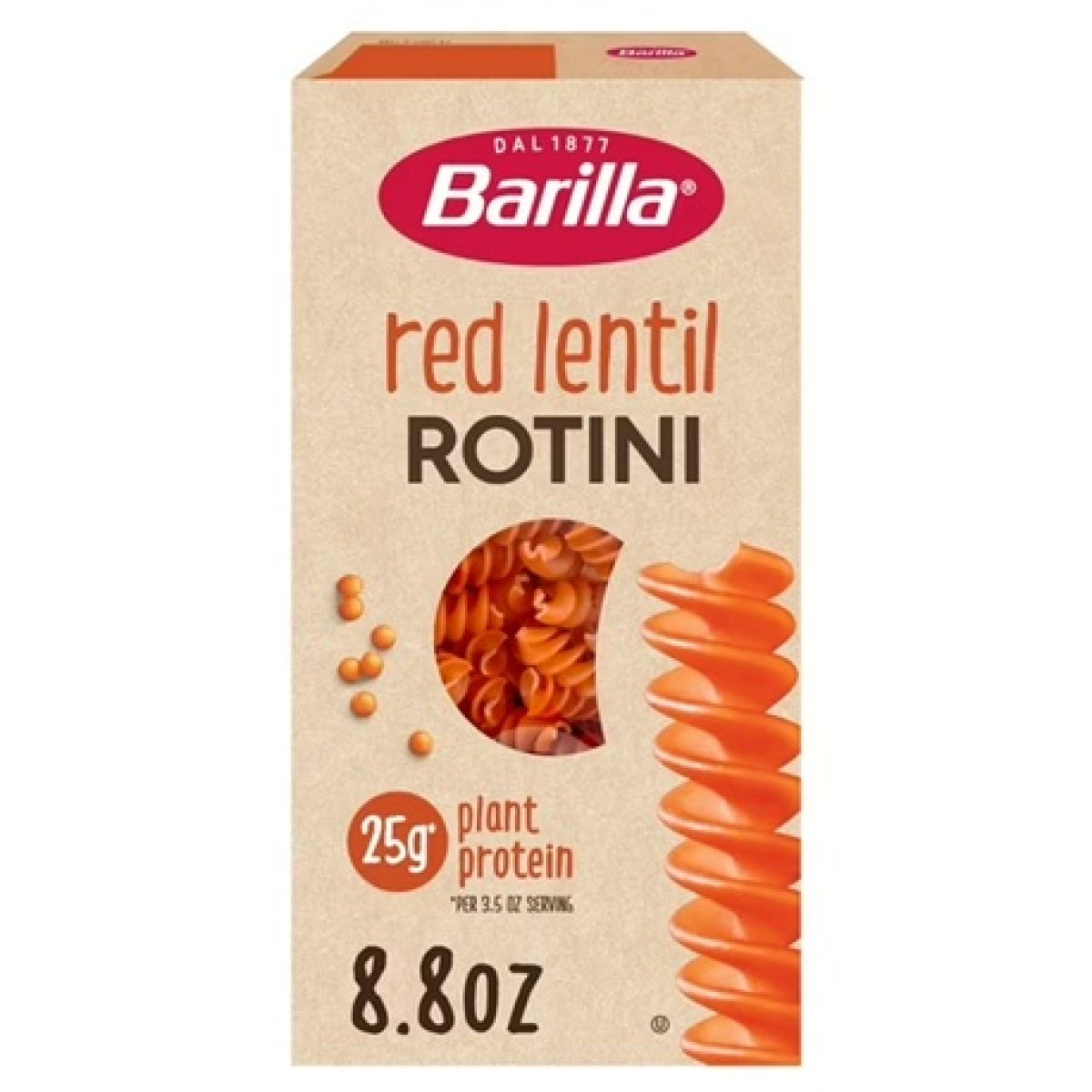 Barilla Gluten Free Red Lentil Rotini Pasta 8.8 oz
