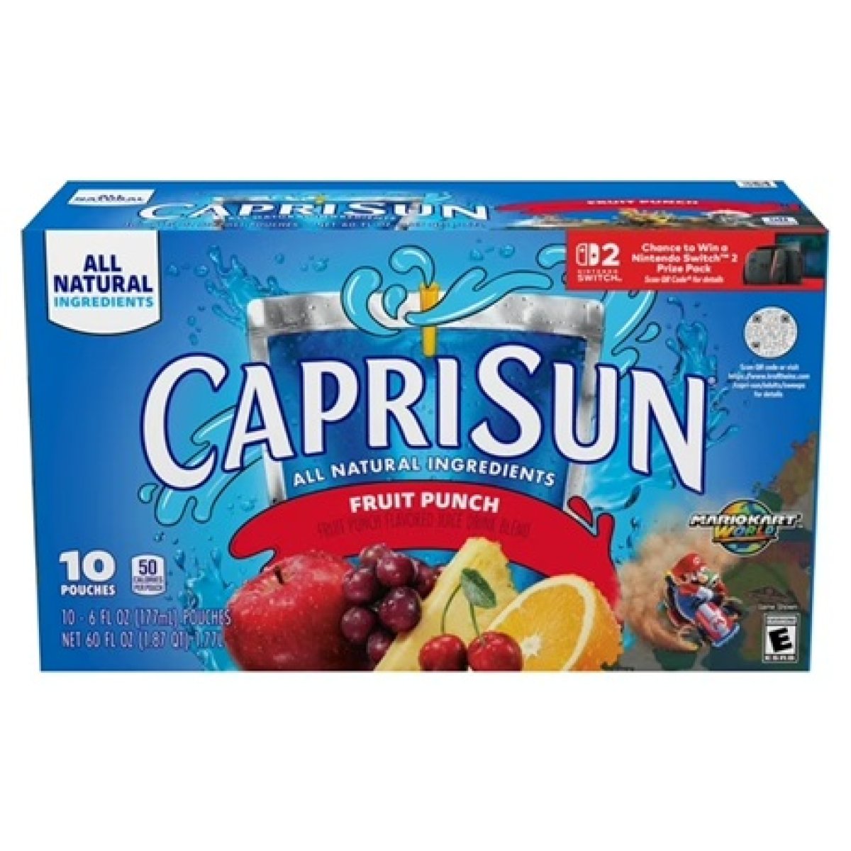 Capri Sun Fruit Punch with Other Natural Flavo