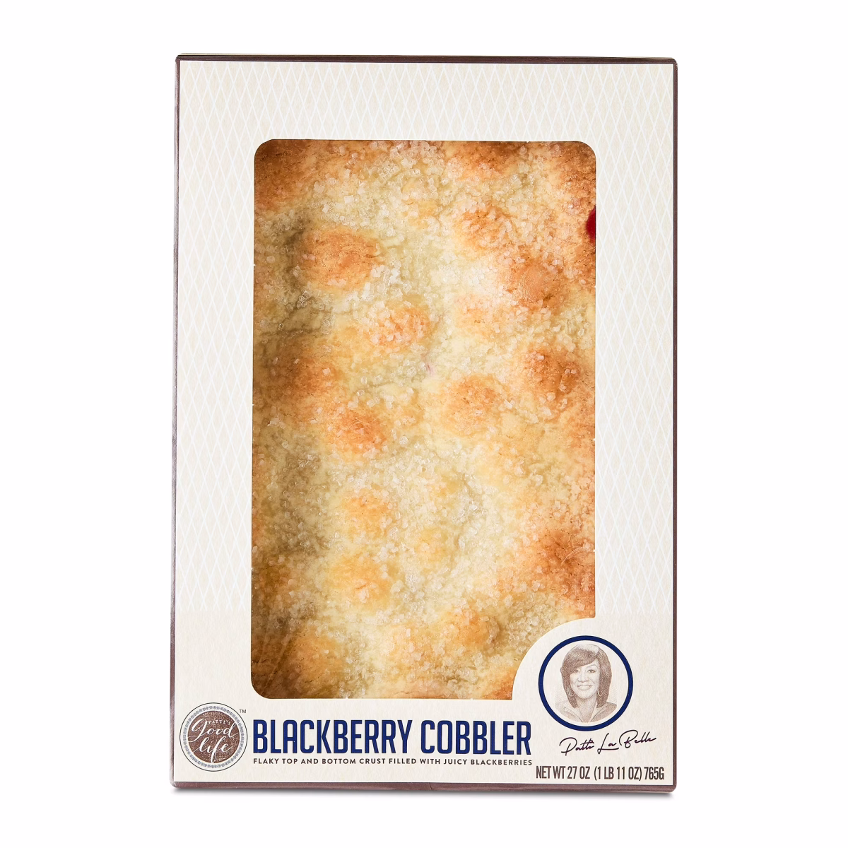 Patti LaBelle Ready-to-Eat Blackberry Cobbler, 32 oz, Refrigerated Dessert